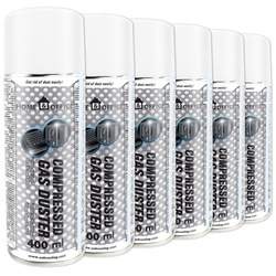 6x AABCOOLING Home&Office Compressed Gas Duster 400ml – сгъстен въздух