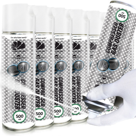 7x Aria compressa AABCOOLING Home&Office 500 ml