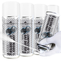 4x AABCOOLING Home&Office Compressed Gas Duster 400ml – aire comprimido