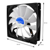 3x PC-Lüfter 140 mm AABCOOLING Super Silent Fan 14