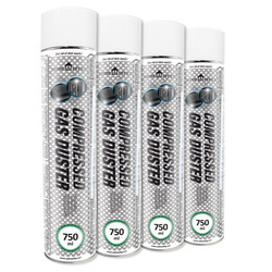 4x AABCOOLING Home&Office Compressed Gas Duster 750ml