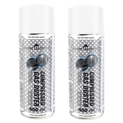 2x AABCOOLING Home&Office Compressed Gas Duster 400ml – stlačený vzduch
