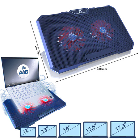 Base raffreddamento notebook AABCOOLING Gemini