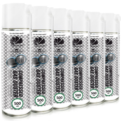 6x Sprężone powietrze AABCOOLING Home&Office 500 ml