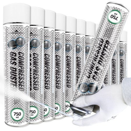 11x Sűrített levegő spray AABCOOLING Home&Office 750 ml