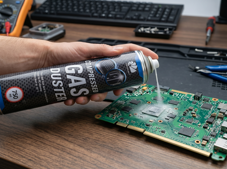 4x AABCOOLING Compressed gas duster 750ml – Druckluftspray