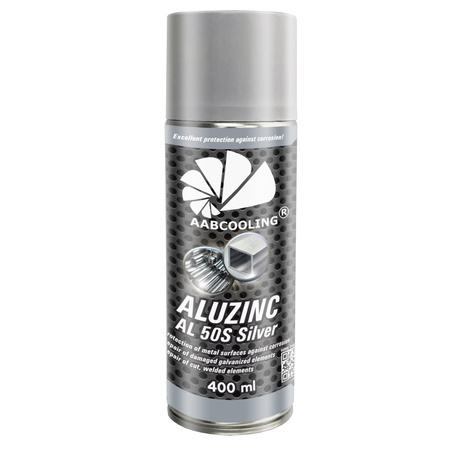 1x Spray zinc-aluminio AABCOOLING Aluzinc AL 50S 400 ml