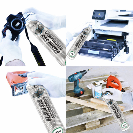 5x AABCOOLING Home&Office Compressed Gas Duster 750ml