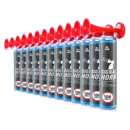 12x AABCOOLING Signal Horn 75g – lufthorn
