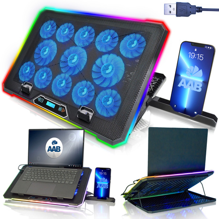 Base refrigeradora portátil AABCOOLING Quantum RGB