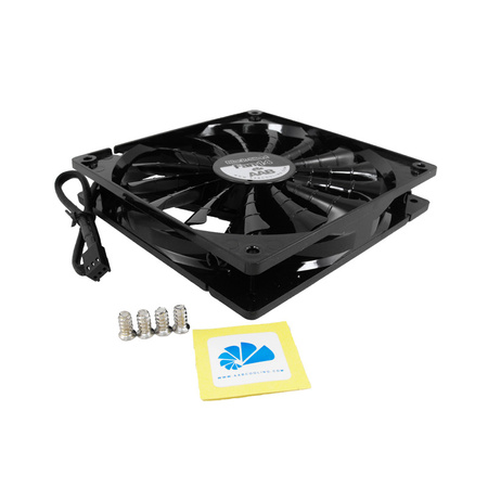 3x Blæser 140 mm AABCOOLING Black Silent Fan 14