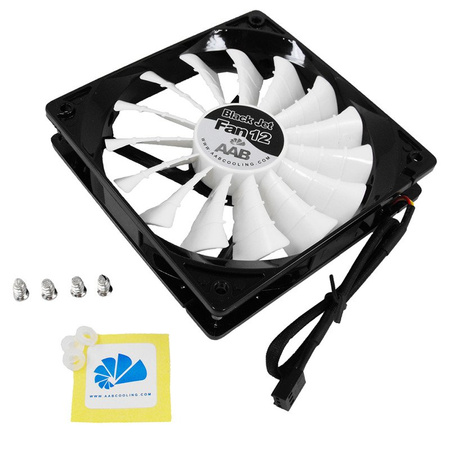 3x 120 mm Case Fan AABCOOLING Black Jet Fan 12