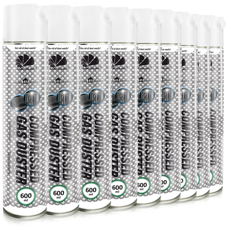 9x Druckluftspray AABCOOLING Home&Office 600 ml