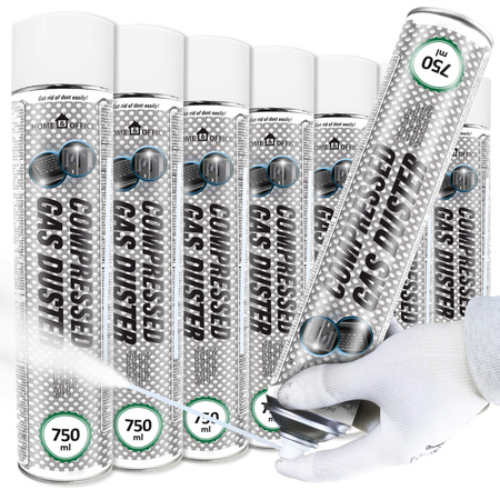7x AABCOOLING Home&Office Compressed Gas Duster 750ml – suruõhk