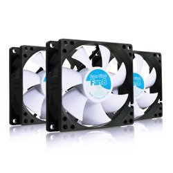 3x Tylus ventiliatorius 80 mm AABCOOLING Super Silent Fan 8
