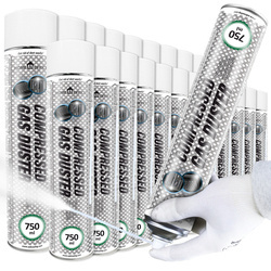 24x AABCOOLING Home&Office Compressed Gas Duster 750ml