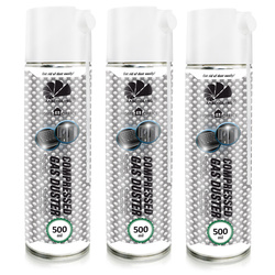 3x Stlačený vzduch AABCOOLING Home&Office 500 ml