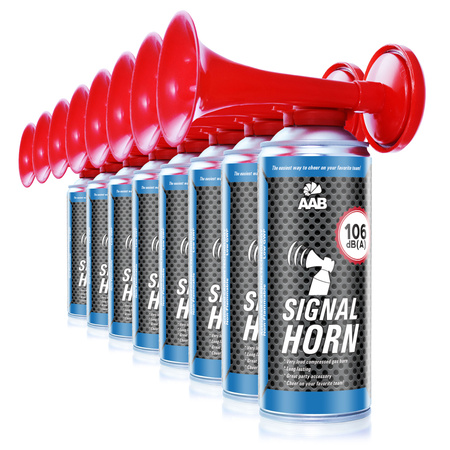 8x AABCOOLING Signal Horn 40g – trąbka kibica
