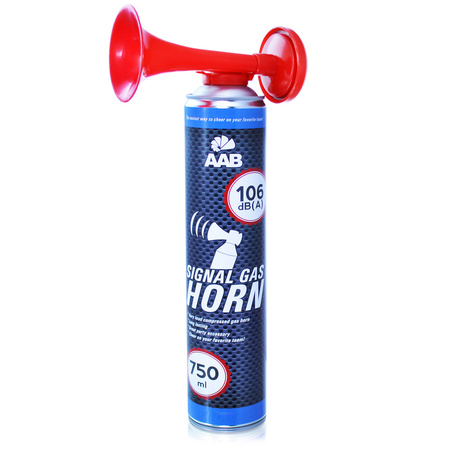 1x AAB Signal GAS Horn 750 ml – tromba da stadio