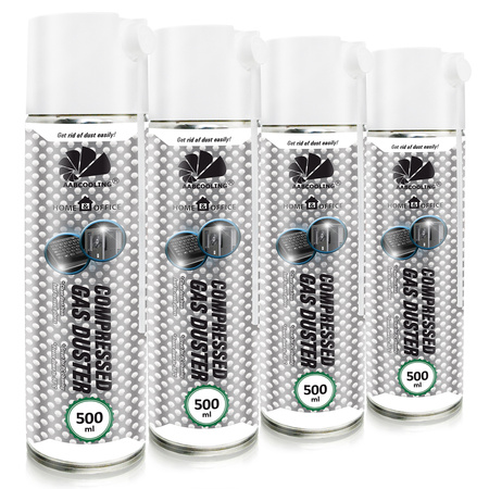 4x Compressed Air Duster AABCOOLING Home&Office 500 ml
