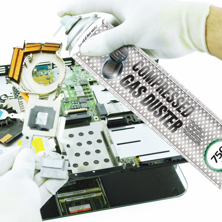 1x AABCOOLING Home&Office Compressed Gas Duster 750ml