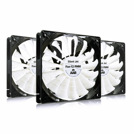 3x 120 mm PC Fan AABCOOLING Silent Jet Fan 12 PWM
