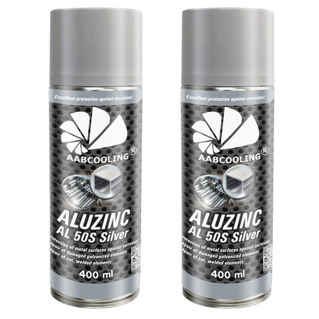 2x AABCOOLING Aluzinc AL 50S 400 ml – Alu-Zink-Spray