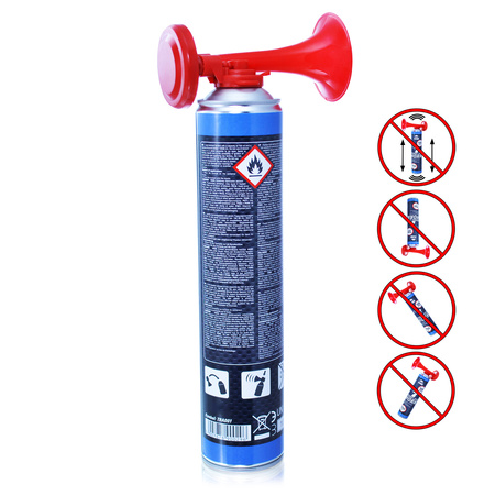 Goarnă cu aer comprimat AABCOOLING Signal GAS Horn 750 ml