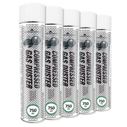 5x AABCOOLING Home&Office Compressed Gas Duster 750ml