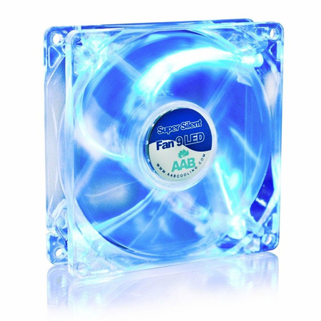 92 mm ventilators AABCOOLING Super Silent Fan 9 BLUE LED