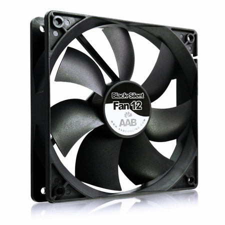 3x AABCOOLING Black Silent Fan 12 1600 rpm