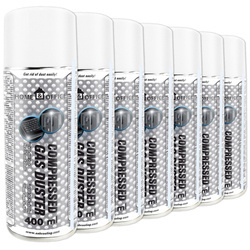 7x AABCOOLING Home&Office Compressed Gas Duster 400ml