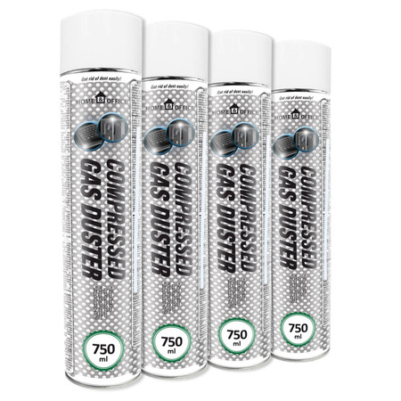 4x Trykluftspray AABCOOLING Home&Office 750 ml