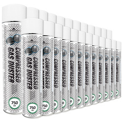 24x AABCOOLING Home&Office Compressed Gas Duster 750ml