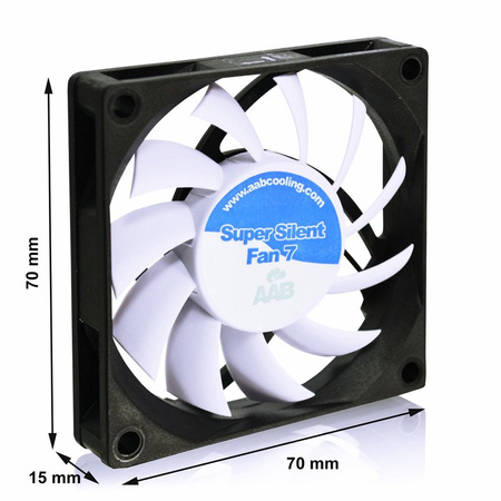Ventilator silențios 70 mm AABCOOLING Super Silent Fan 7