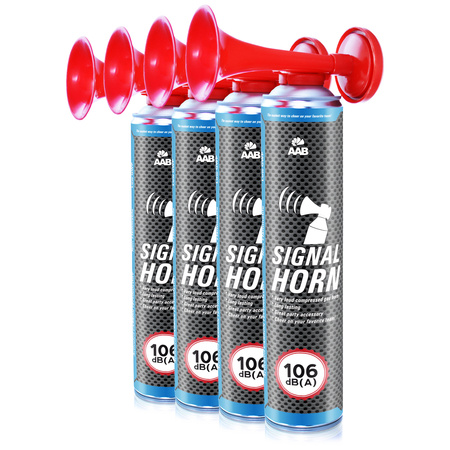 4x AABCOOLING Signal Horn 75g – trąbka kibica