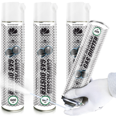 3x Sűrített levegő AABCOOLING Home&Office 600 ml
