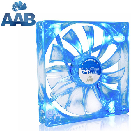 3x AABCOOLING Super Silent Fan 14 BLUE LED