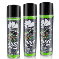 3x Külmašokiga roostelahusti AABCOOLING Rust off ICE 500 ml
