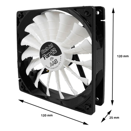 Ventilaator 120 mm AABCOOLING Black Jet Fan 12