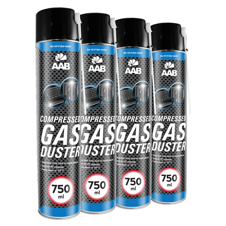 4x AABCOOLING Compressed gas duster 750ml – suruõhk