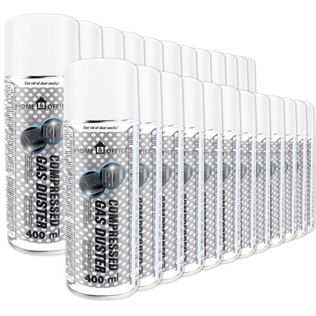 24x Stlačený vzduch AABCOOLING Home&Office 400 ml