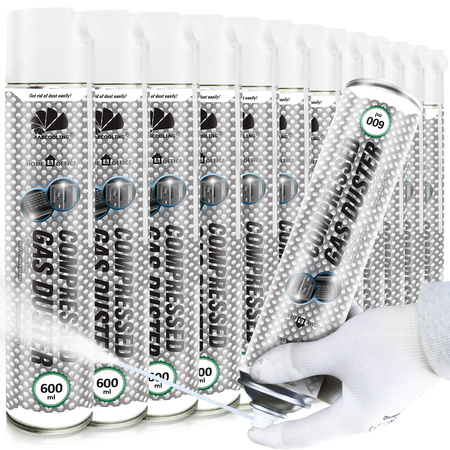 12x Aer comprimat AABCOOLING Home&Office 600 ml