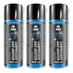 3x AABCOOLING Compressed gas duster 400ml – saspiests gaiss