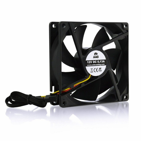 Ventiliatorius 92 mm AABCOOLING Black Silent Fan 9