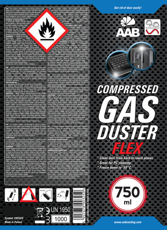 Aer comprimat AABCOOLING FLEX 750 ml