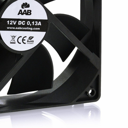 Ventiliatorius 120 mm AABCOOLING Black Silent Fan 12