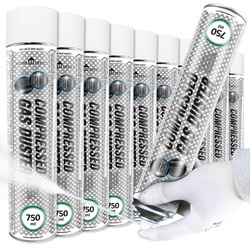 10x AABCOOLING Home&Office Compressed Gas Duster 750ml