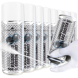 8x AABCOOLING Home&Office Compressed Gas Duster 400ml