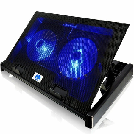 Klēpjdatora dzesēšanas paliktnis AABCOOLING NC80, 2×125 mm